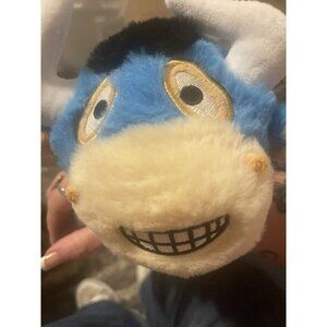 IPlay ILearn Plush Horned Bull Wristband Snap Close So Cute Snap Band 9‎ in